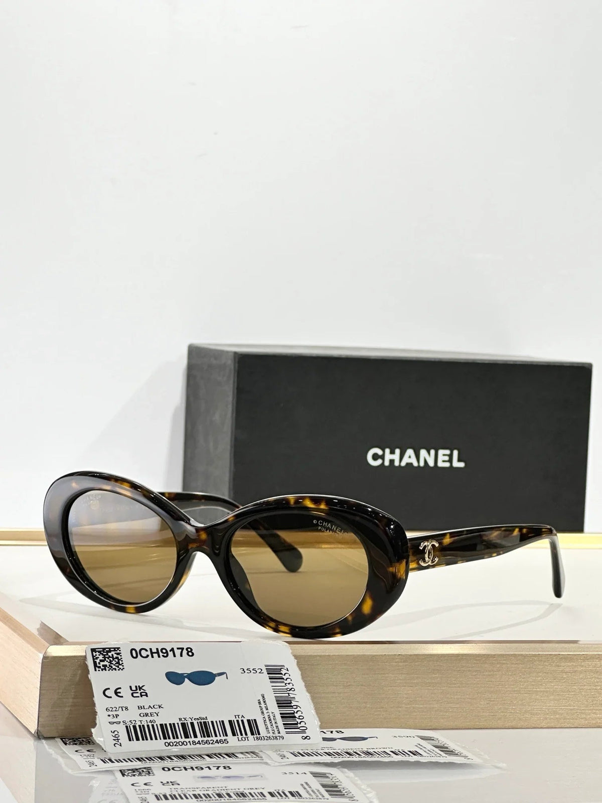 CHANEL 9178 EXCLUSIVE OVAL Sunglasses Chanel Eyewear  🖤