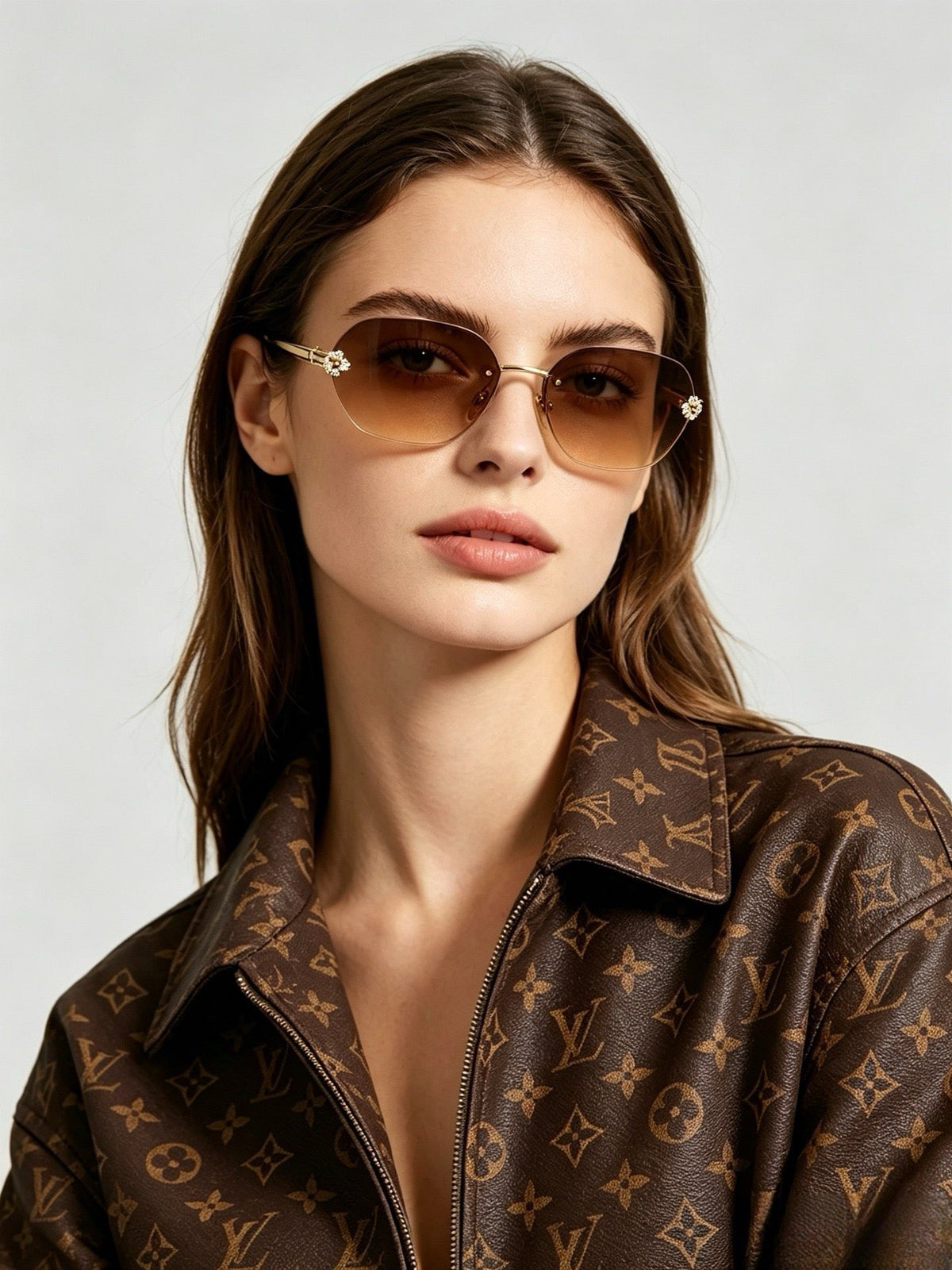 Louis Vuitton Z3324U New LV Comet Rectangular Sunglasses✨