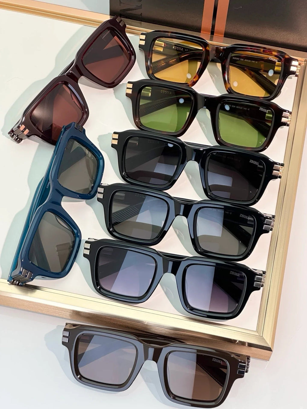 ZEGNA EZ0283 52N Sunglasses 🕶️