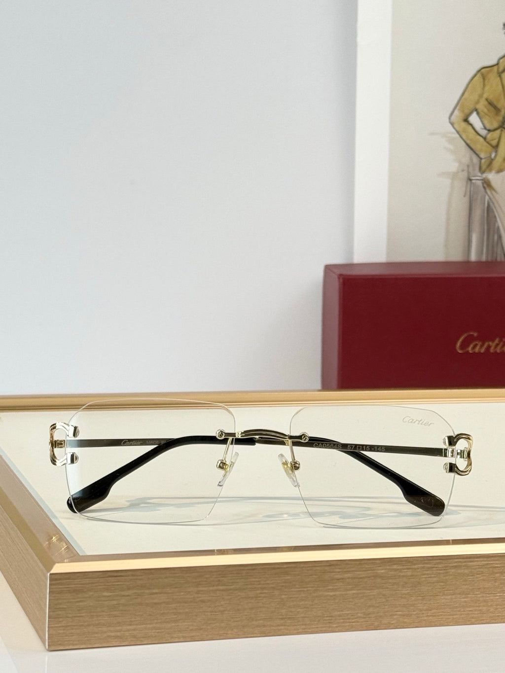 Cartier PREMIÈRE DE CARTIER CT0564O 002 Sunglasses  🐆