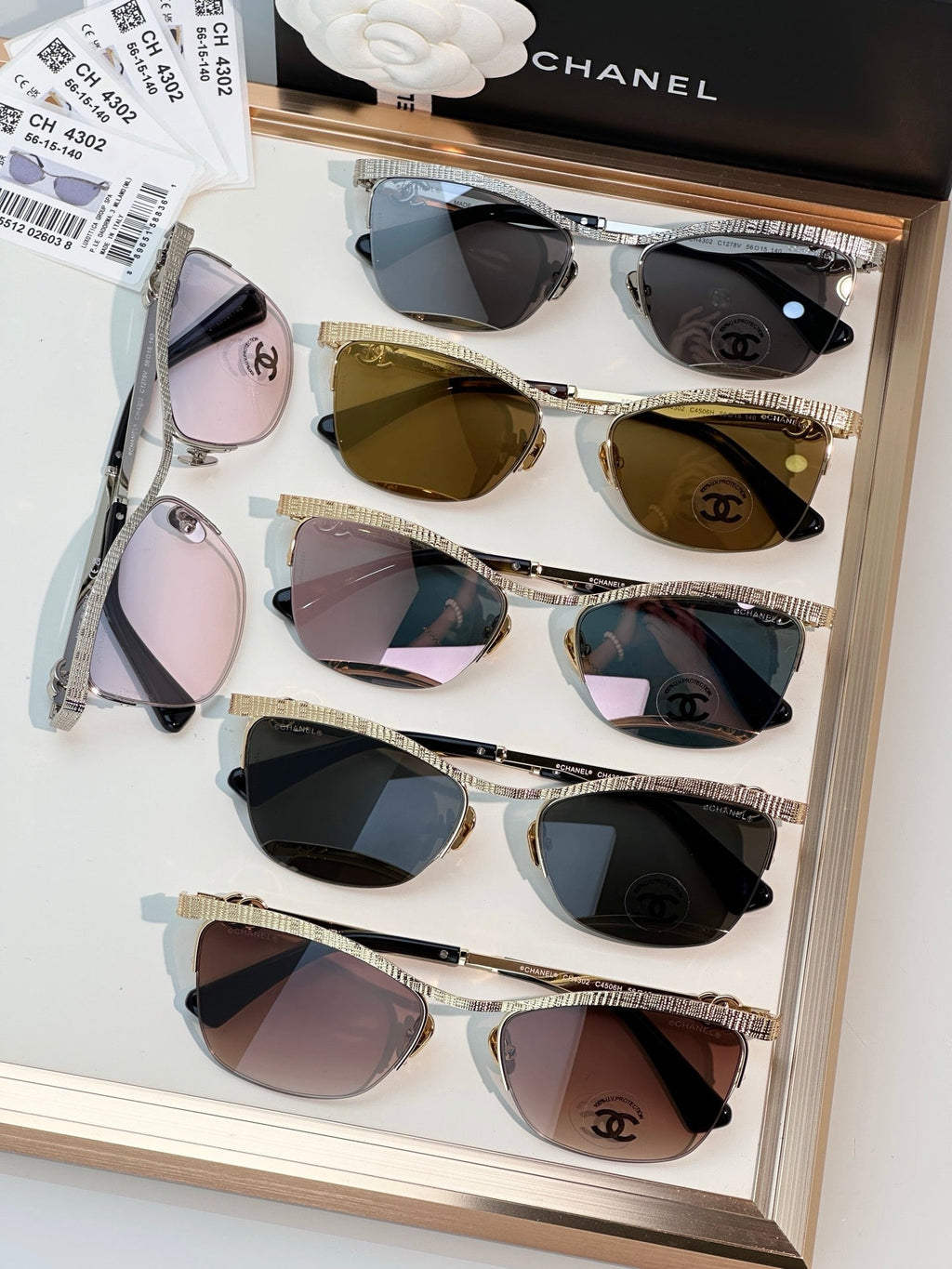 CHANEL Cat Eye 4302 C450/6H SUNGLASSES🖤
