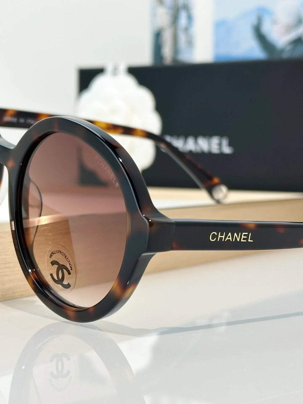 CHANEL Round Sunglasses 5522U Eyewear  🖤