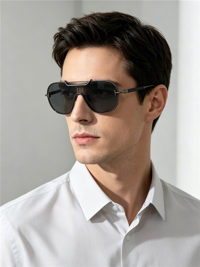 TOM FORD TF1309 Tyler-02 Shield Sunglasses 🔱