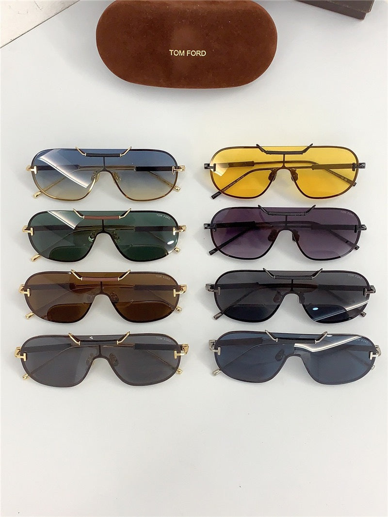 TOM FORD TF1309 Tyler-02 Shield Sunglasses 🔱