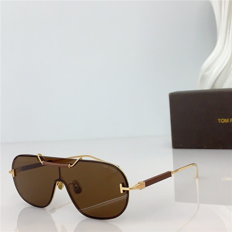 TOM FORD TF1309 Tyler-02 Shield Sunglasses 🔱
