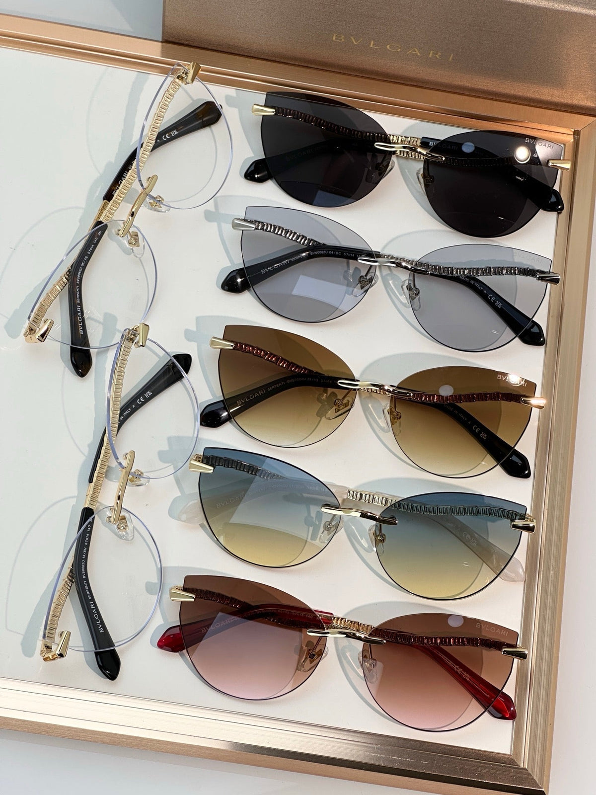 BVLGARI Serpenti Viper BV50082U 030 Sunglasses ✨