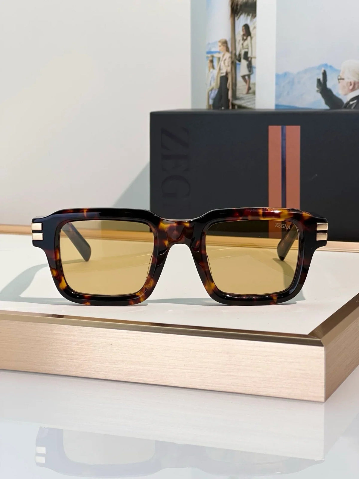 ZEGNA EZ0283 52N Sunglasses 🕶️