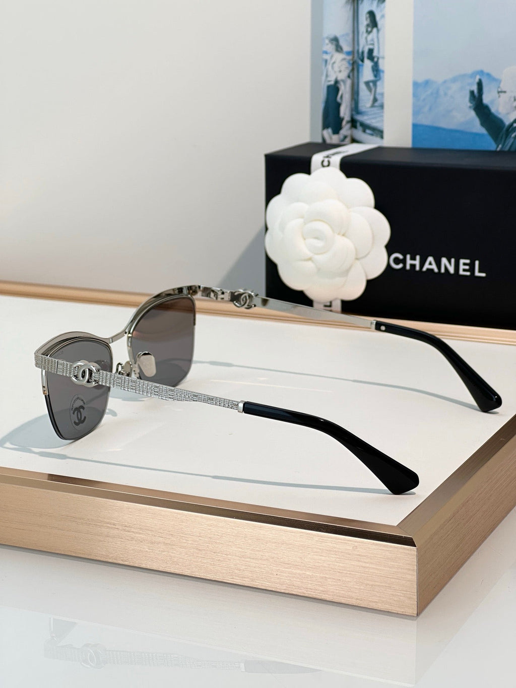 CHANEL Cat Eye 4302 C450/6H SUNGLASSES🖤