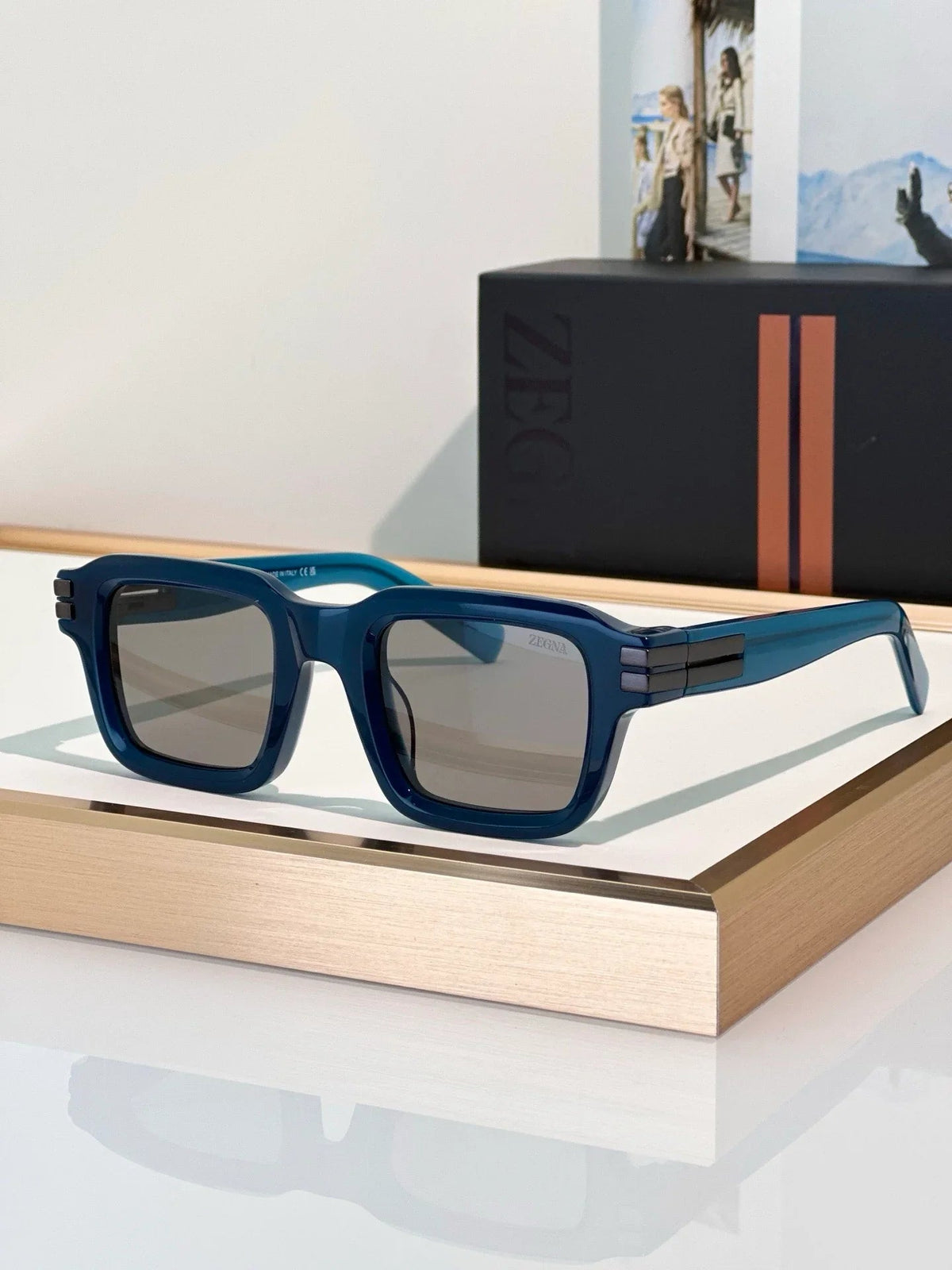 ZEGNA EZ0283 52N Sunglasses 🕶️
