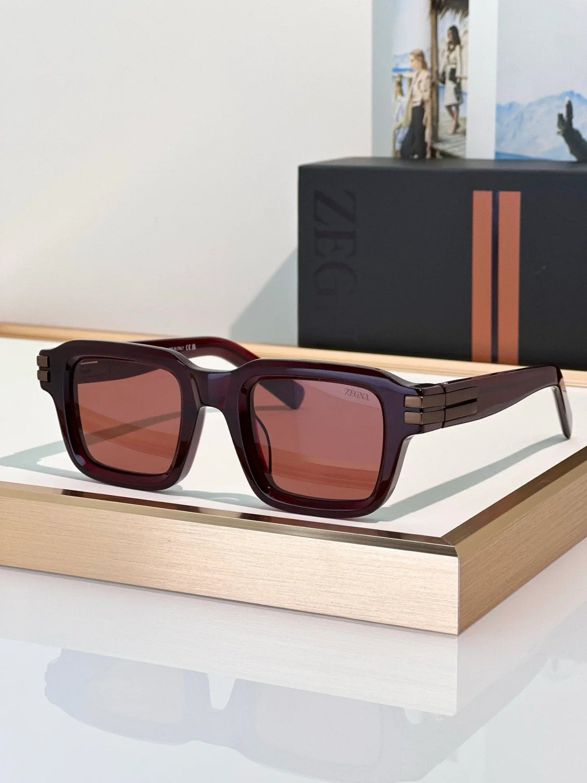 ZEGNA EZ0283 52N Sunglasses 🕶️