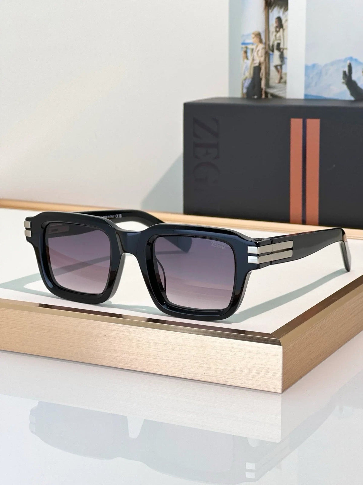 ZEGNA EZ0283 52N Sunglasses 🕶️