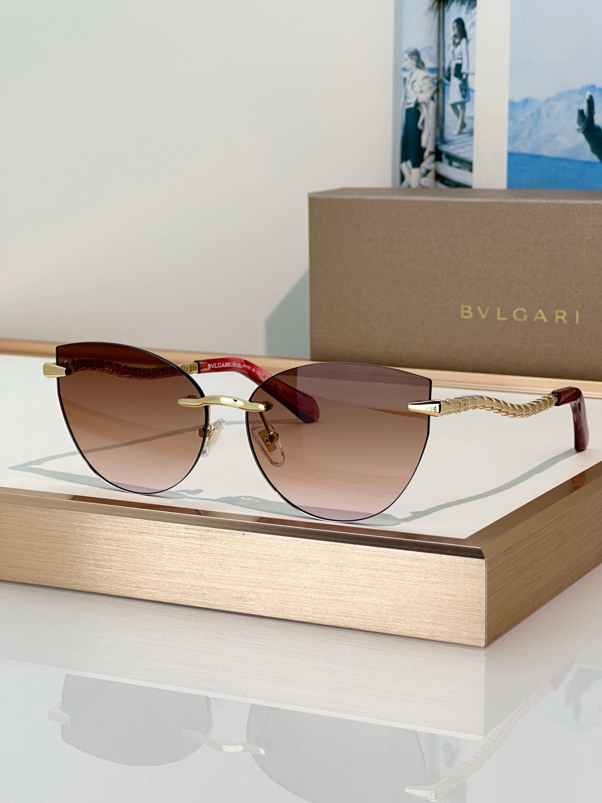 BVLGARI Serpenti Viper BV50082U 030 Sunglasses ✨