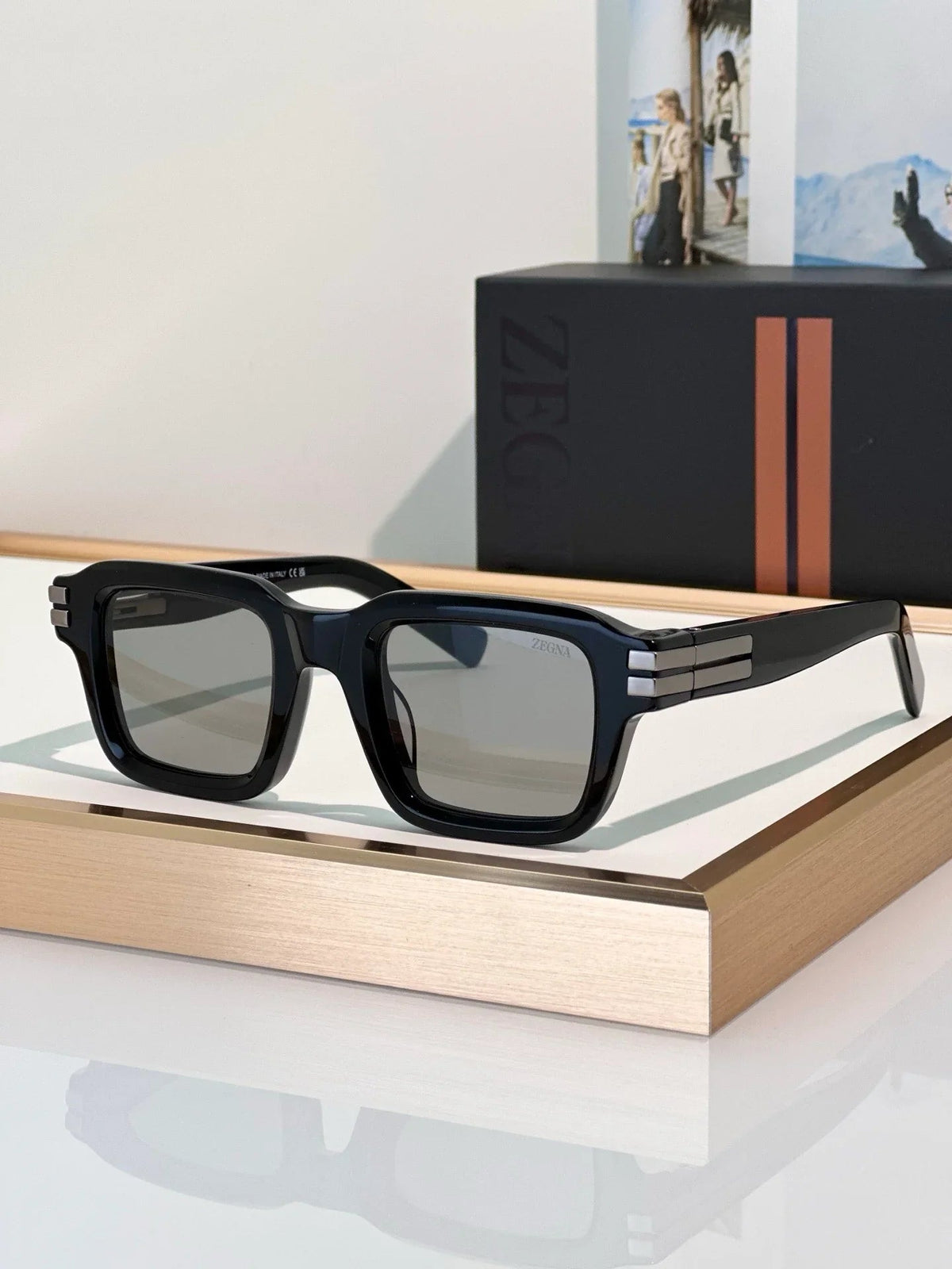ZEGNA EZ0283 52N Sunglasses 🕶️