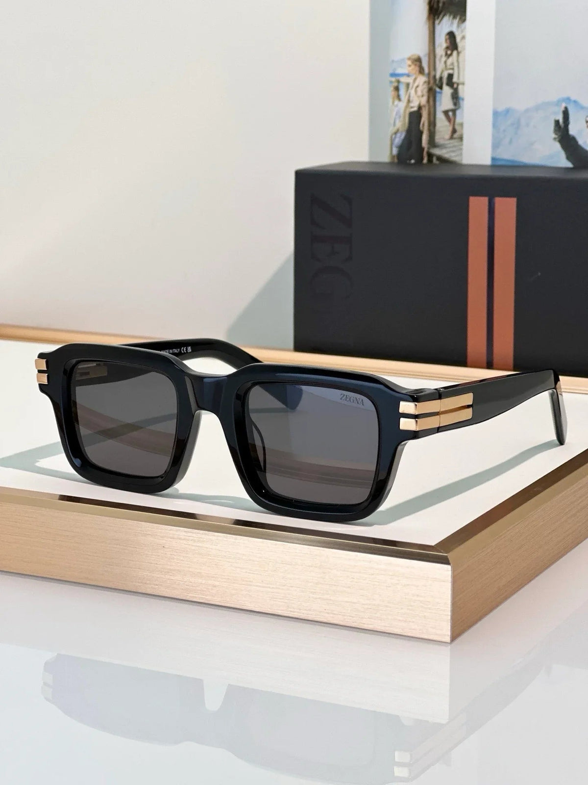 ZEGNA EZ0283 52N Sunglasses 🕶️