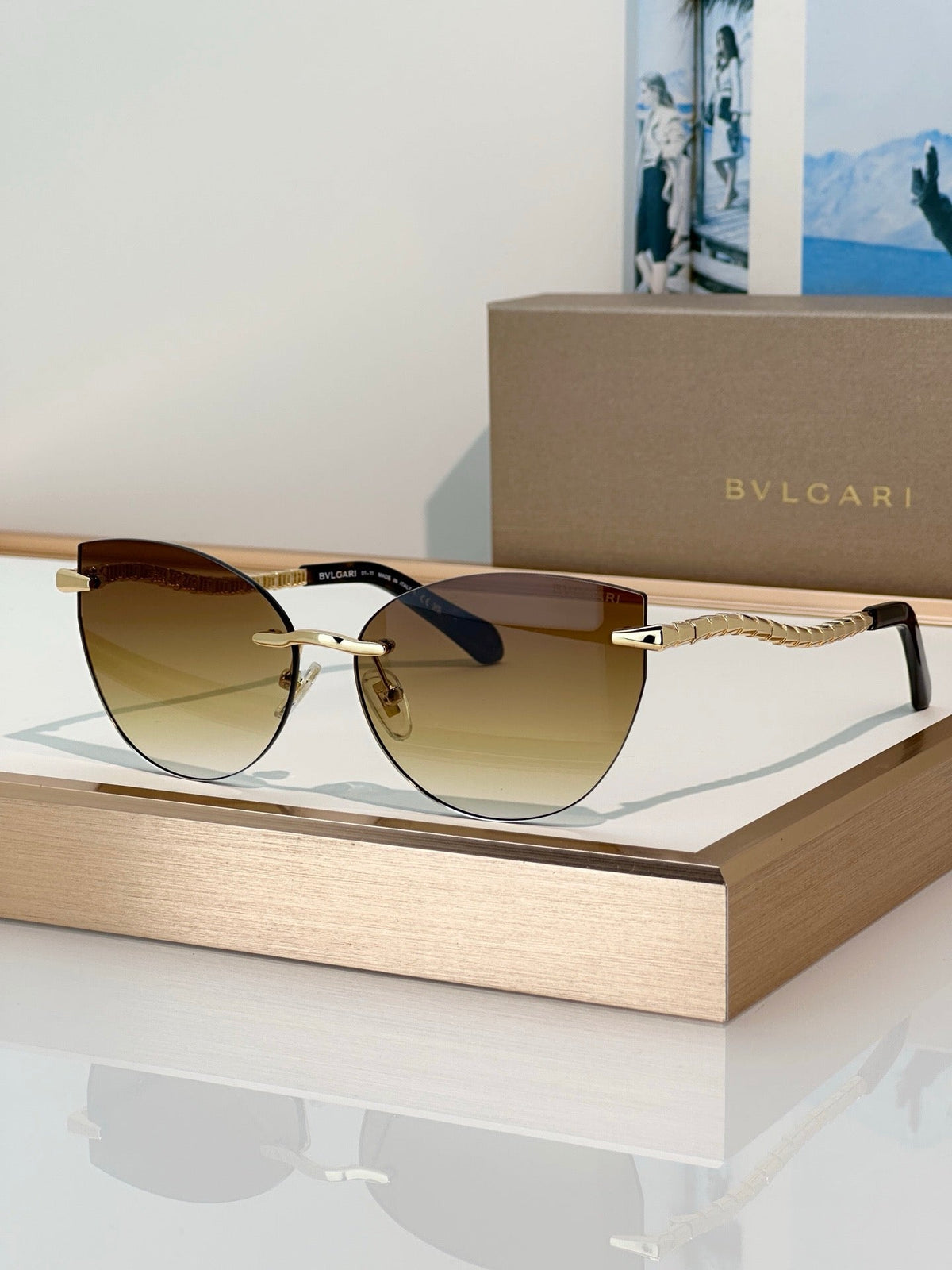 BVLGARI Serpenti Viper BV50082U 030 Sunglasses ✨