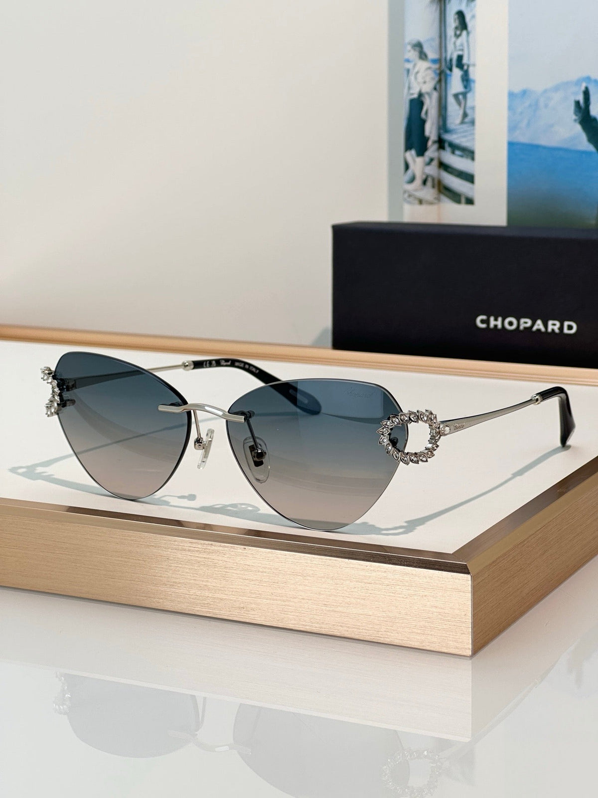 Chopard SCHM15S 0300 60 Women's Sunglasses  ✨