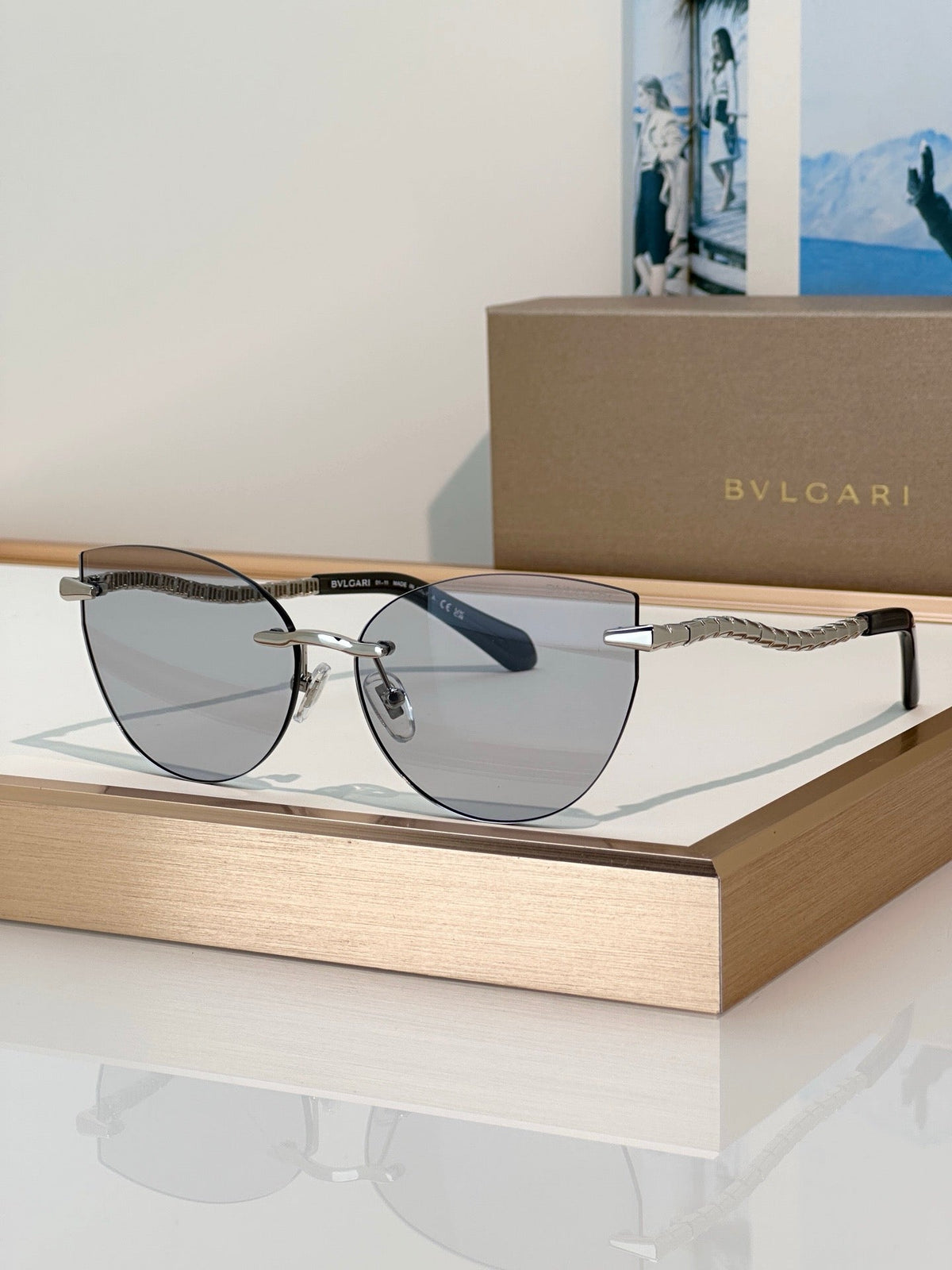 BVLGARI Serpenti Viper BV50082U 030 Sunglasses ✨