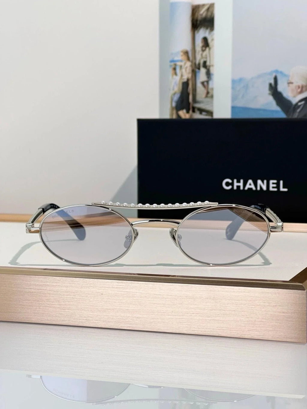 CHANEL 4297H Oval Sunglasses  Chanel Eyewear  🖤