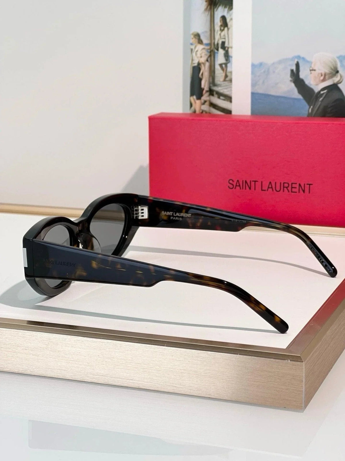 Saint Laurent Sun SL 638 001 - As Seen On Sofia Richie Women's Sunglasses✨