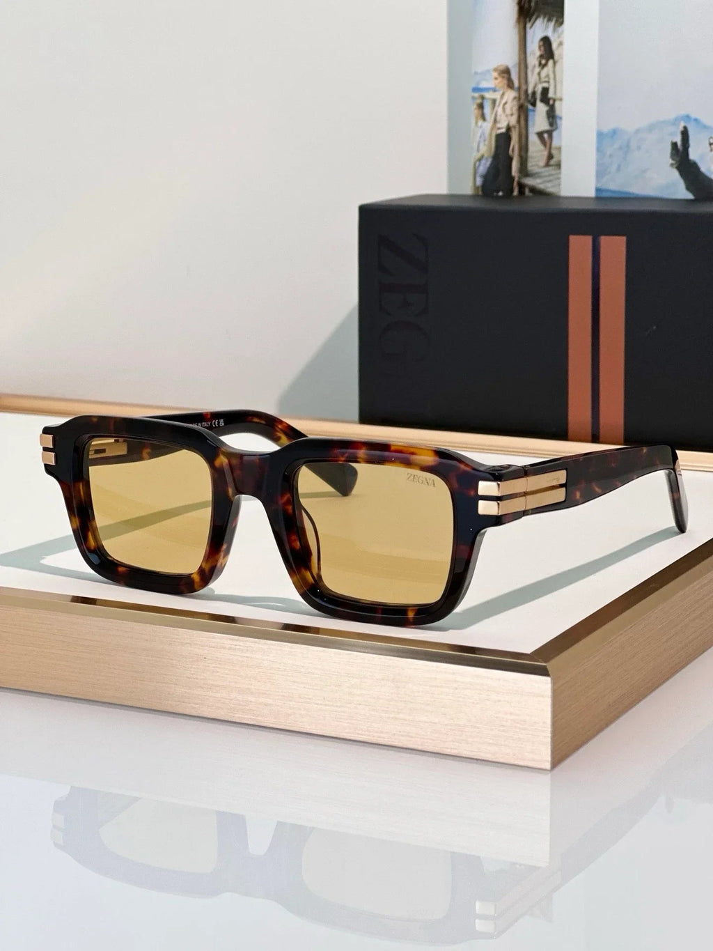 ZEGNA EZ0283 52N Sunglasses 🕶️
