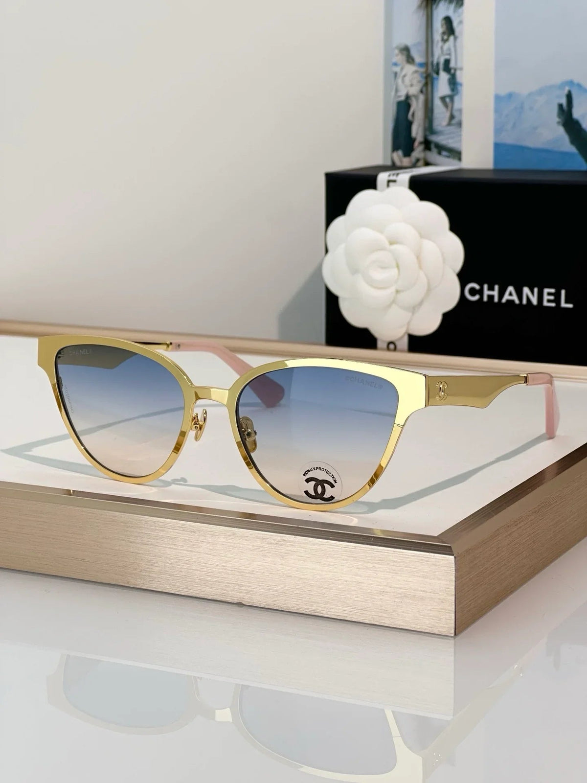 CHANEL 9587 Cat Eye Sunglasses Chanel Eyewear  🖤