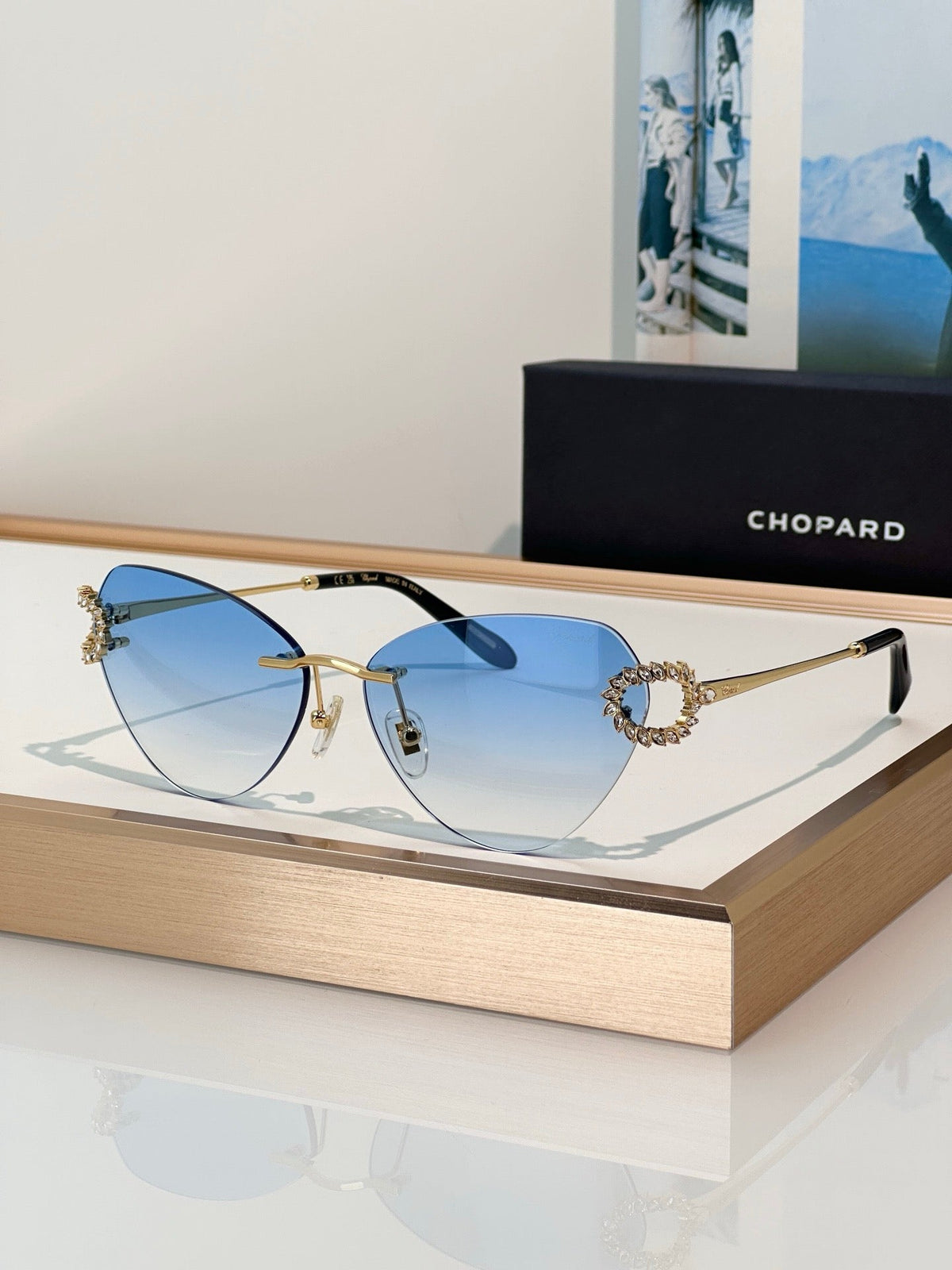 Chopard SCHM15S 0300 60 Women's Sunglasses  ✨