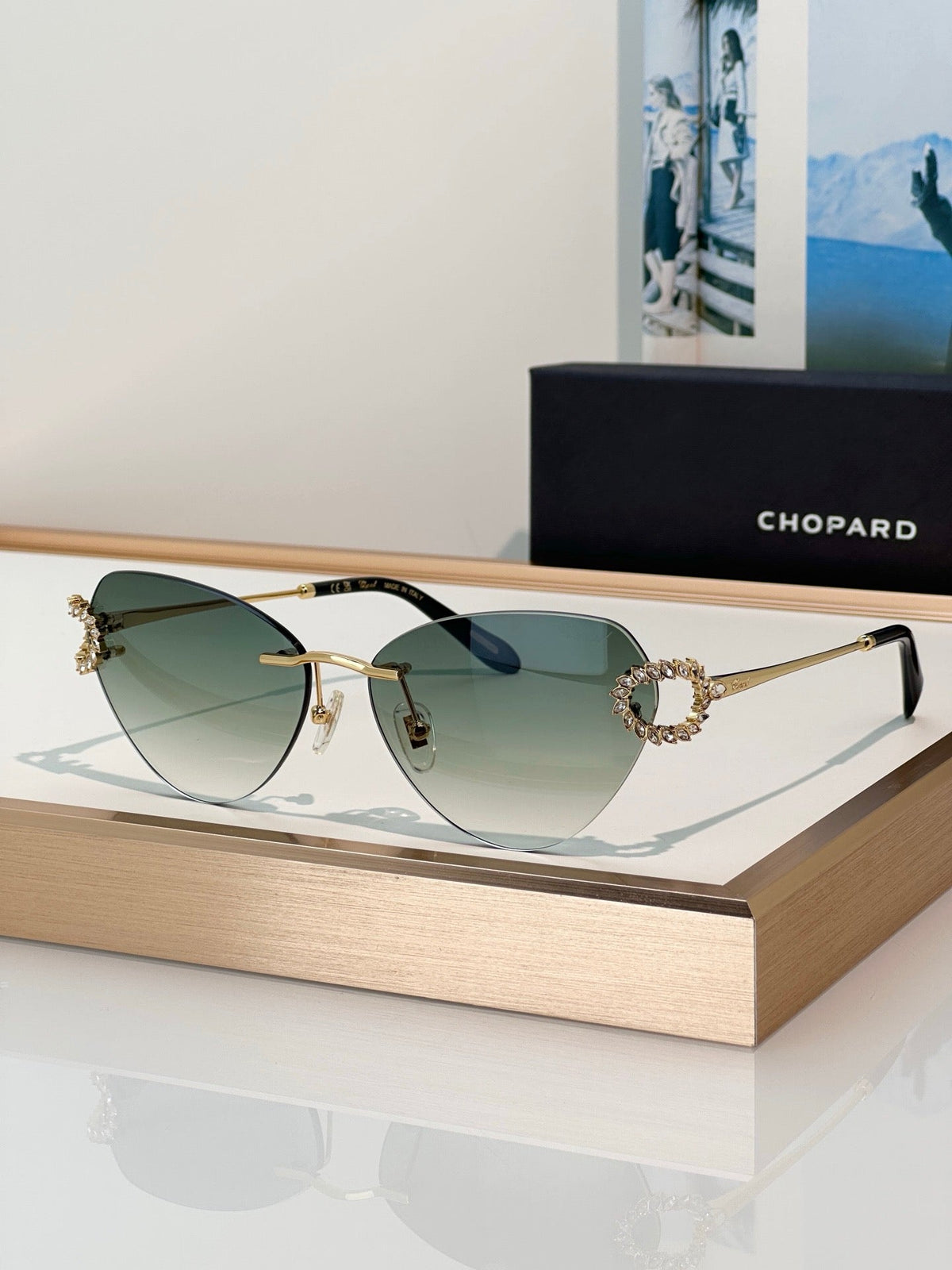 Chopard SCHM15S 0300 60 Women's Sunglasses  ✨
