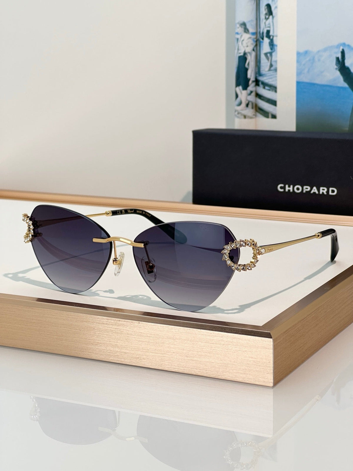 Chopard SCHM15S 0300 60 Women's Sunglasses  ✨