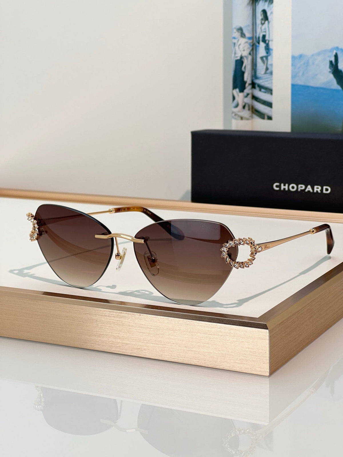 Chopard SCHM15S 0300 60 Women's Sunglasses  ✨