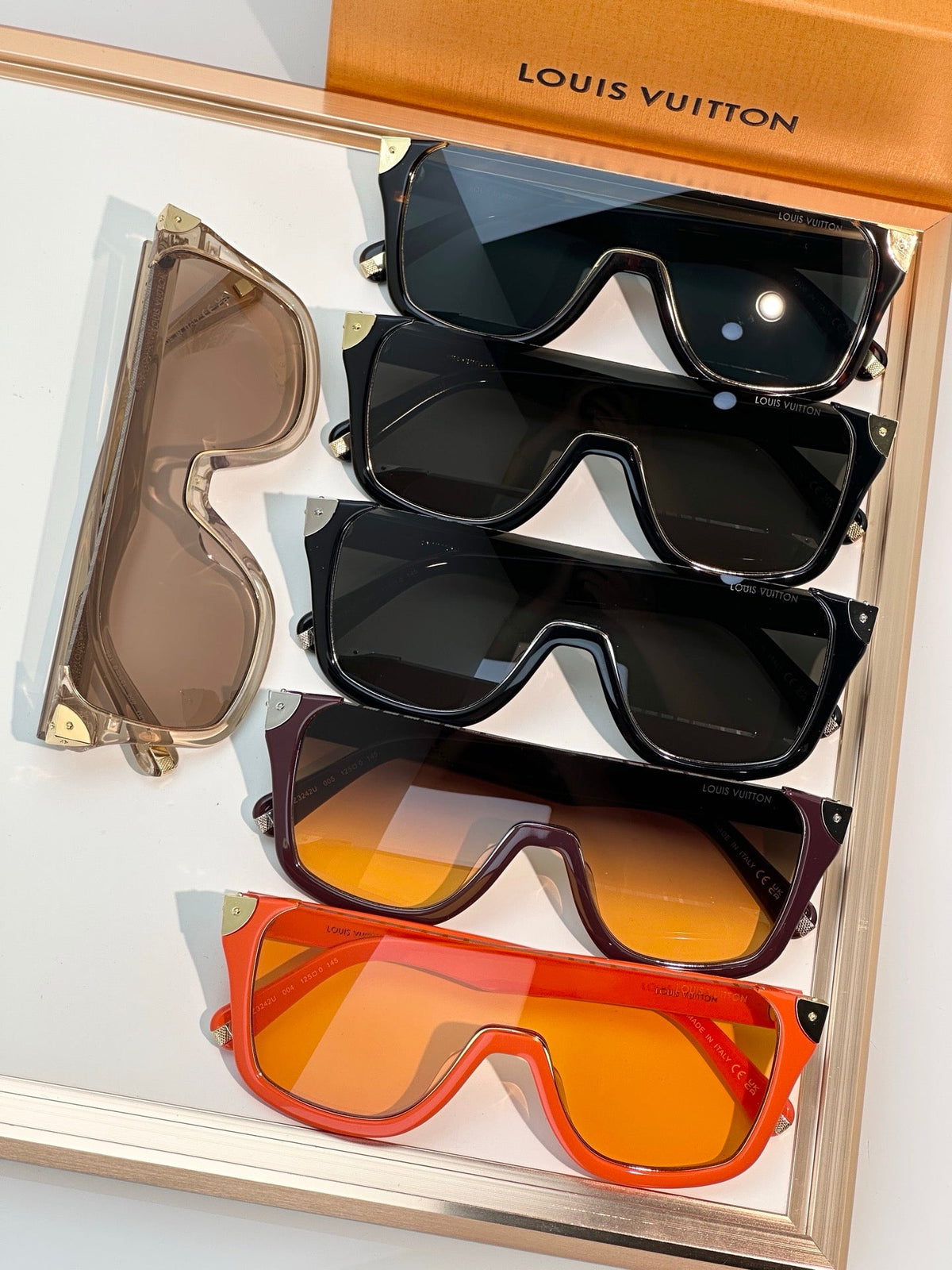 Louis Vuitton Z3242U New icon LV Heritage Mask Sunglasses  ✨