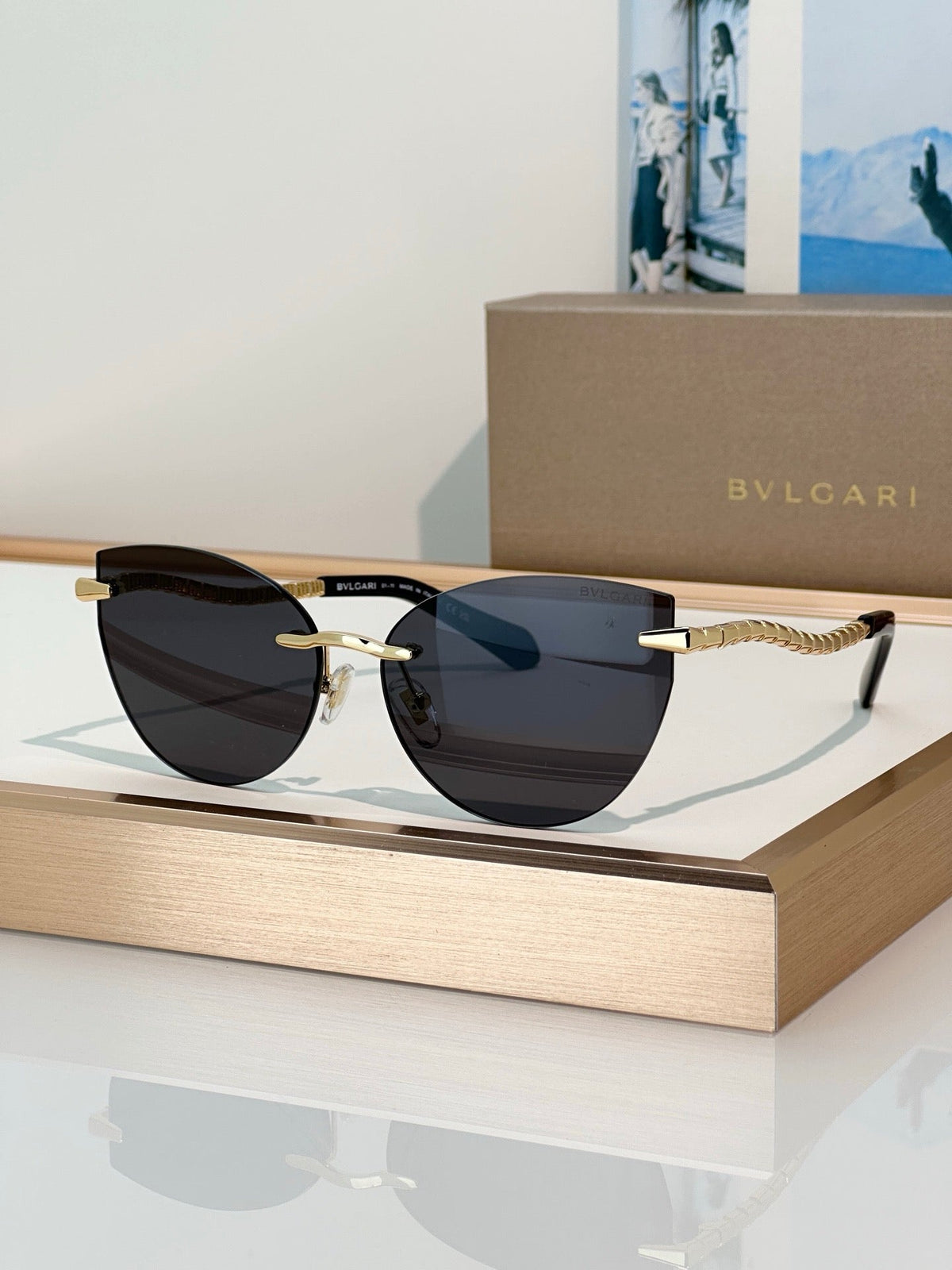 BVLGARI Serpenti Viper BV50082U 030 Sunglasses ✨