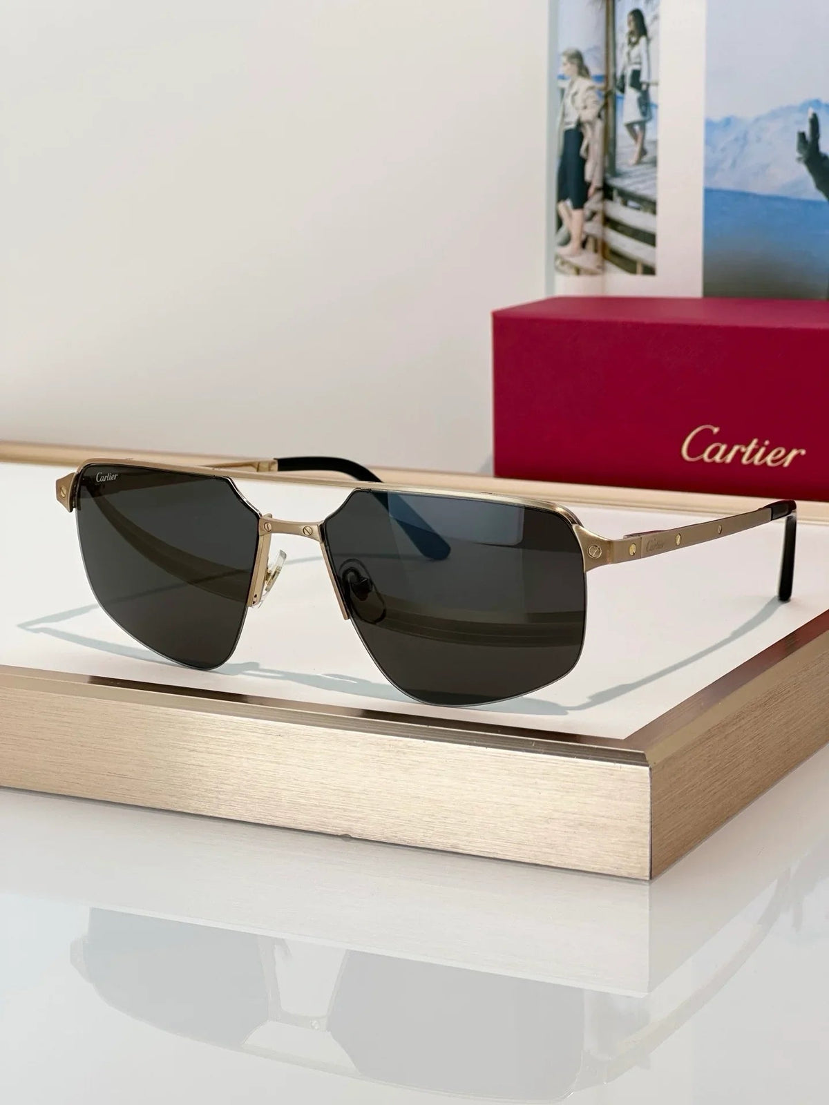 Cartier PREMIÈRE DE CARTIER  CT0385S 001 Sunglasses 🐆