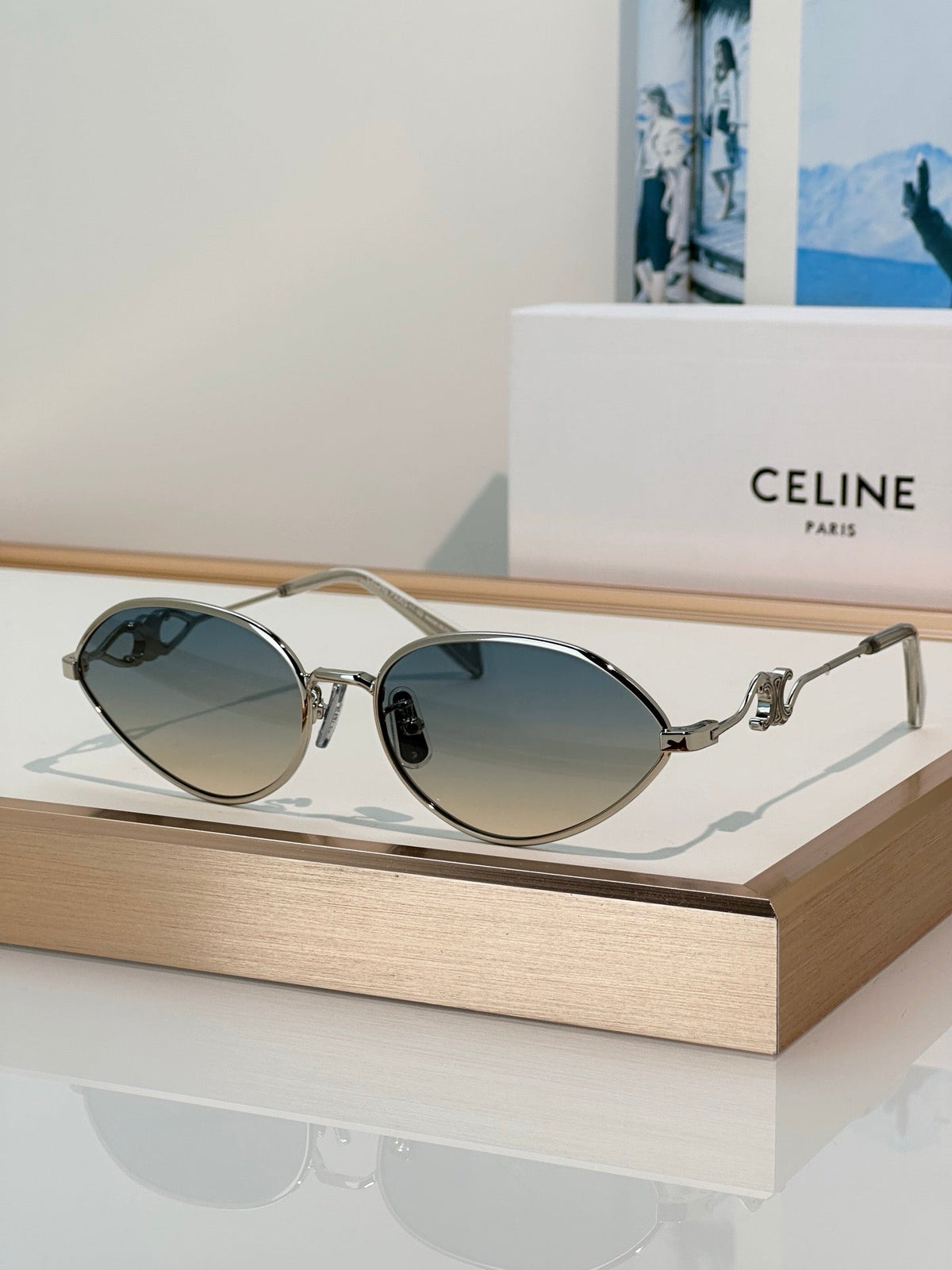 CELINE CL40354U Wire 01 Sunglasses ✨