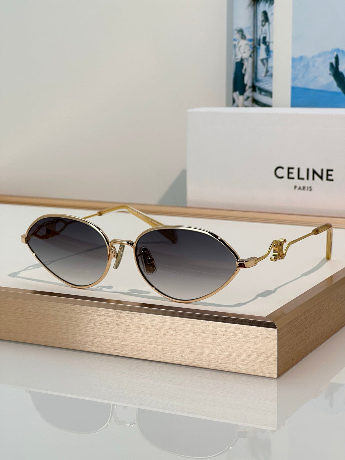 CELINE CL40354U Wire 01 Sunglasses ✨