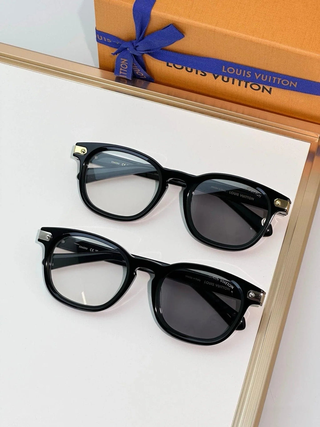 Louis Vuitton Z2381U-Z2655U LV Signature Square Round Photochromic Sunglasses&Anti-Blue-Light Glasses✨