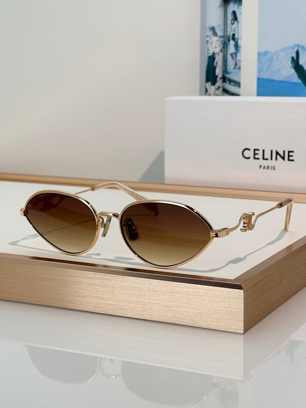 CELINE CL40354U Wire 01 Sunglasses ✨