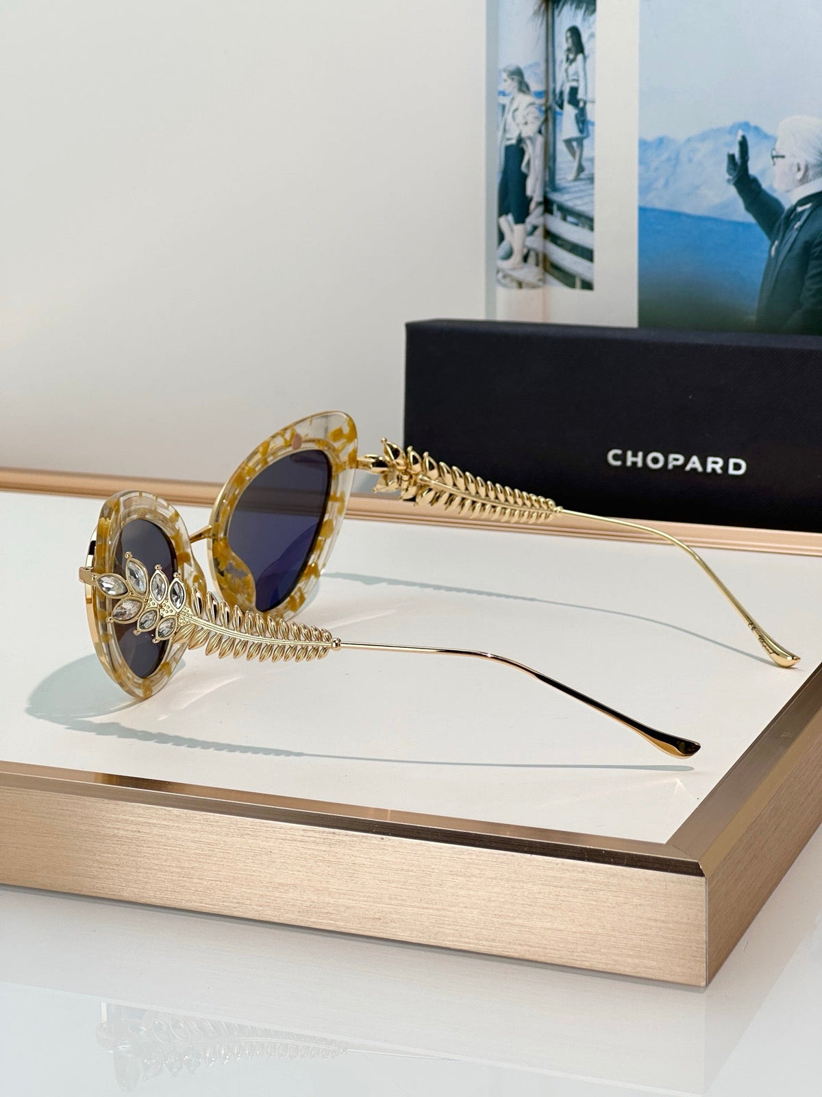 Chopard Cat Eye SCHD39 Sunglasses  ✨