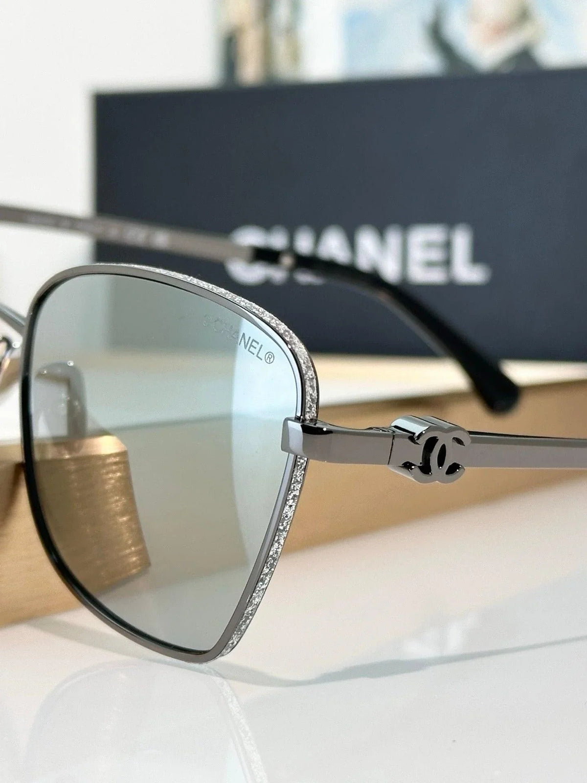 CHANEL 4289Q Women's Square Sunglasses  🖤