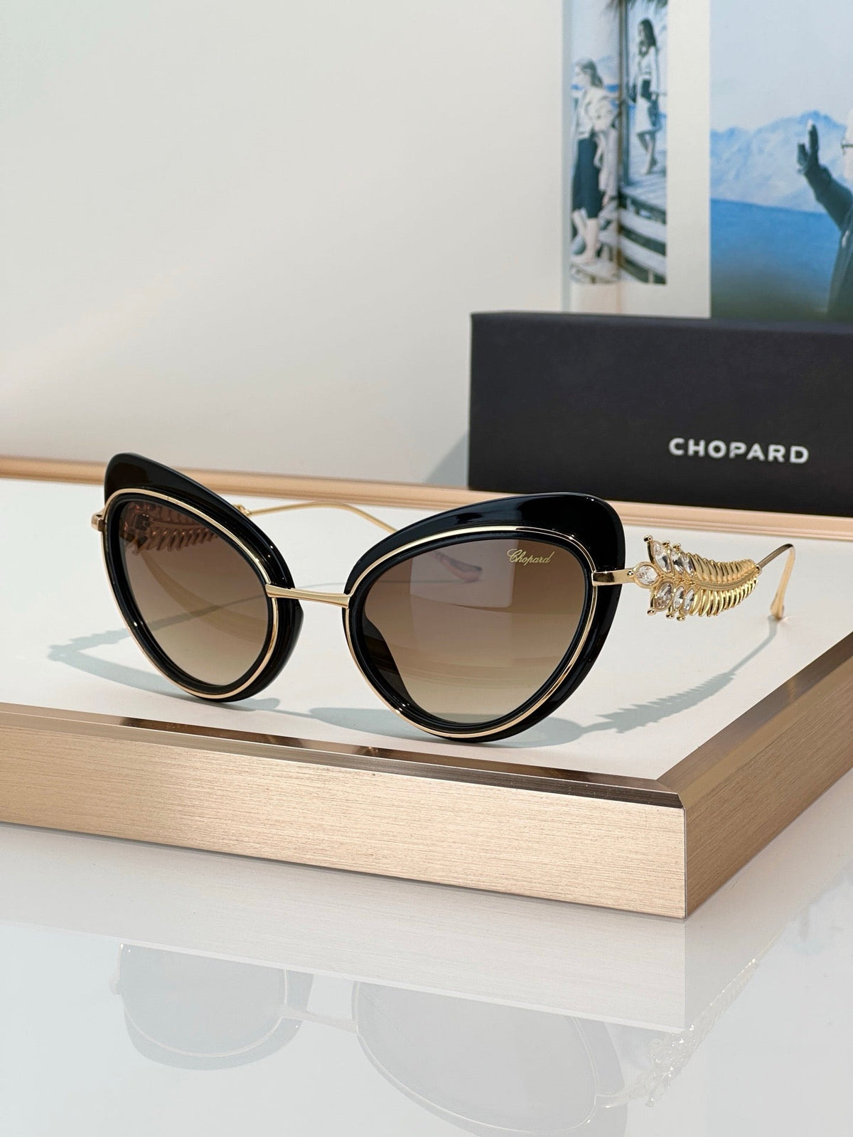 Chopard Cat Eye SCHD39 Sunglasses  ✨