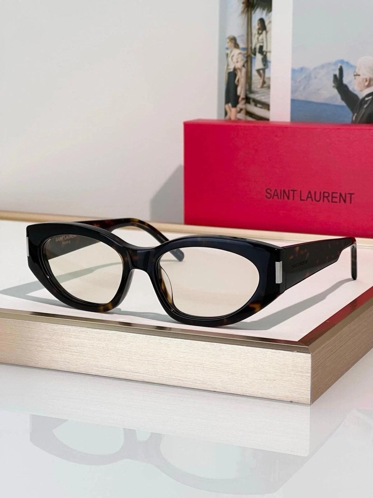 Saint Laurent Sun SL 638 001 - As Seen On Sofia Richie Women's Sunglasses✨