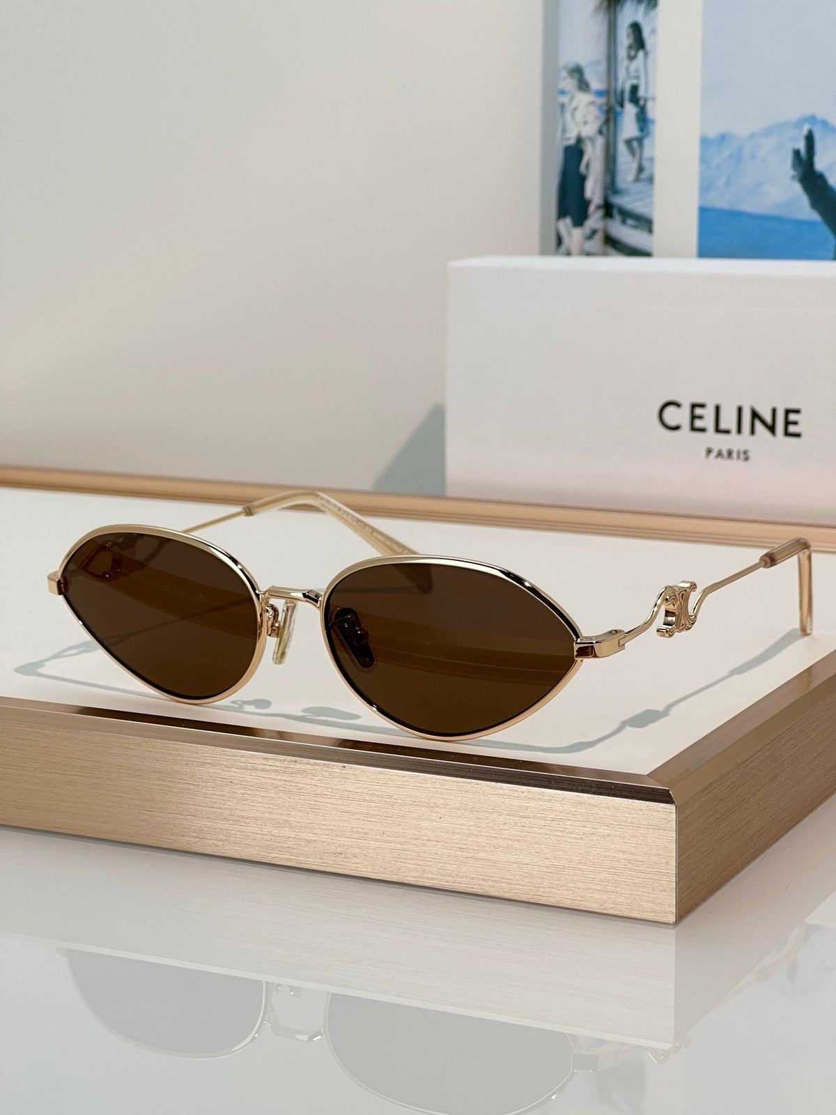 CELINE CL40354U Wire 01 Sunglasses ✨