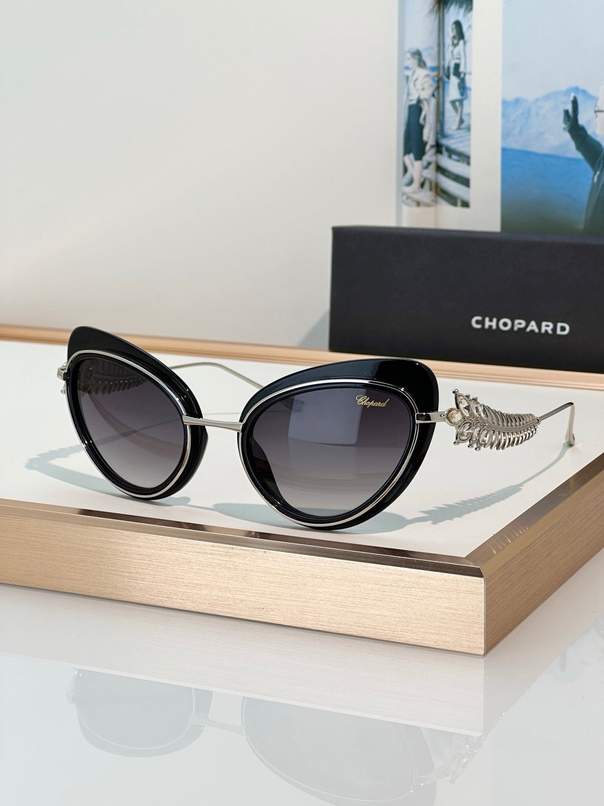 Chopard Cat Eye SCHD39 Sunglasses  ✨