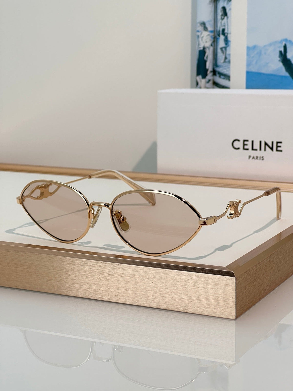 CELINE CL40354U Wire 01 Sunglasses ✨