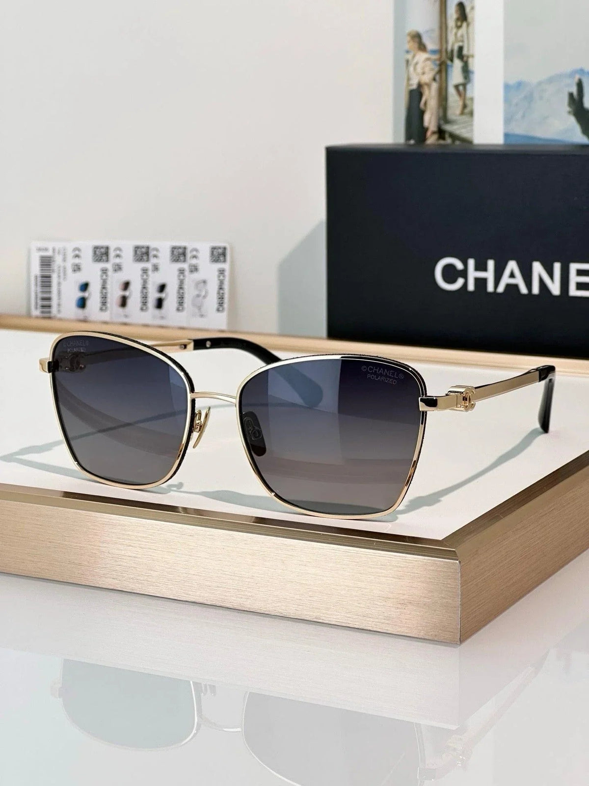 CHANEL 4289Q Women's Square Sunglasses  🖤