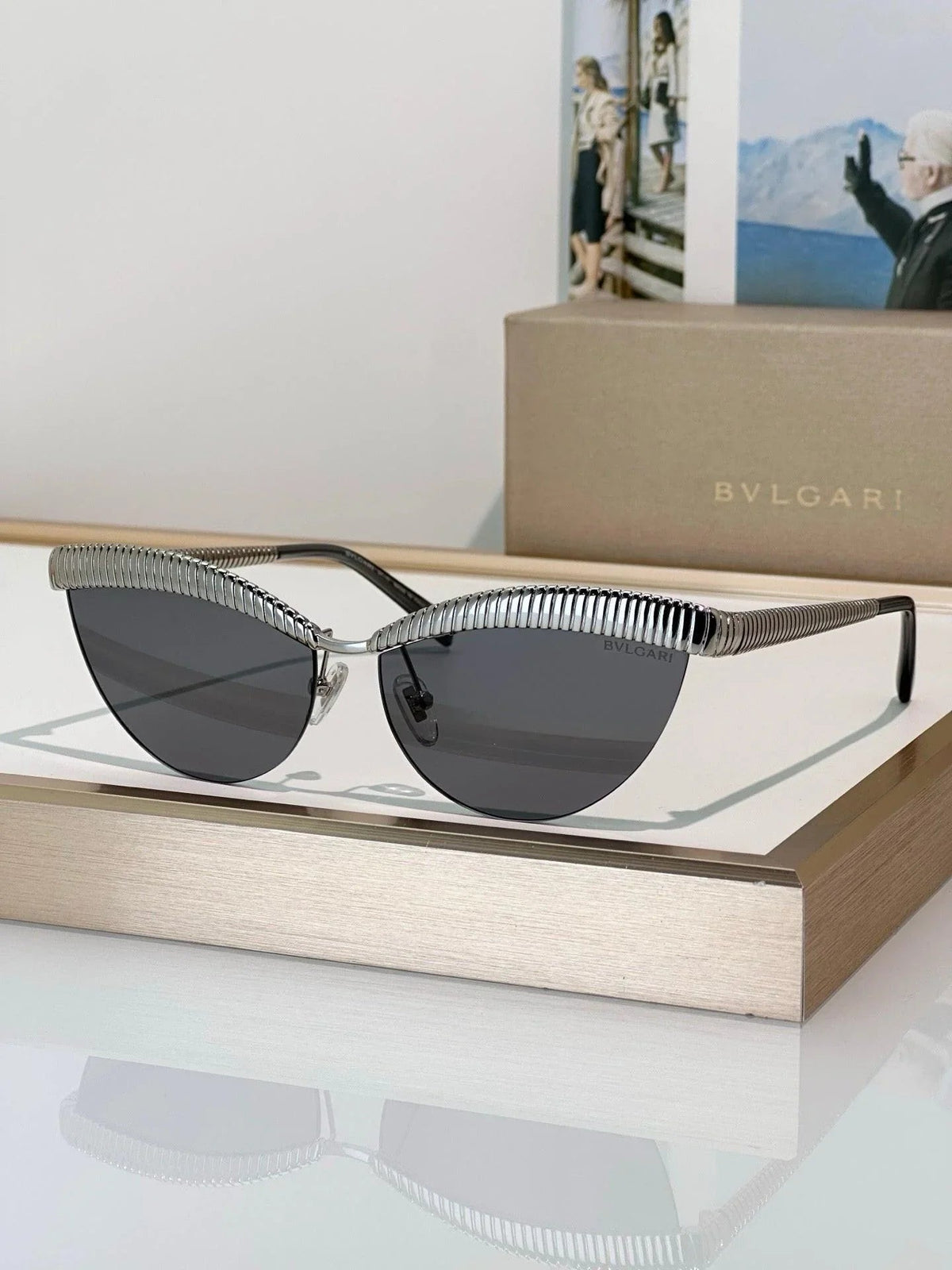 '- BVLGARI Bvlgari Tubogas BV 40056U Sunglasses ✨
