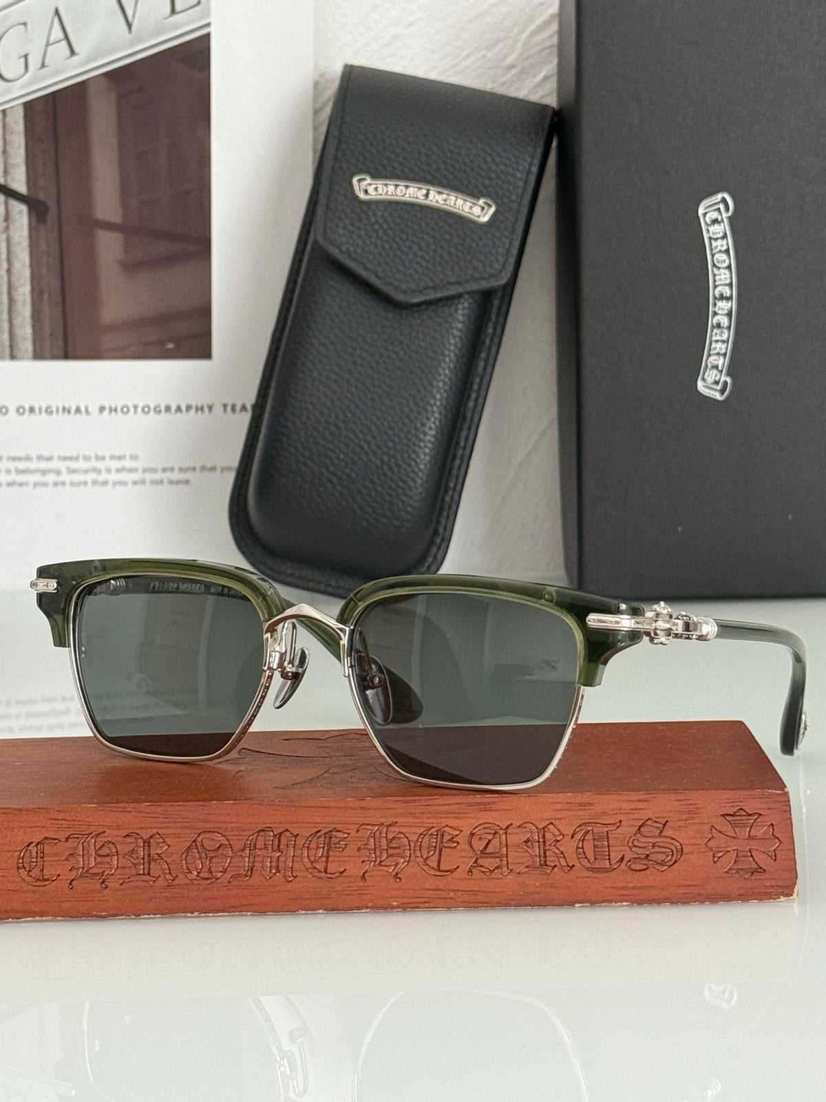 Chrome Hearts NIPPLOPOLIS Sunglasses⚜️