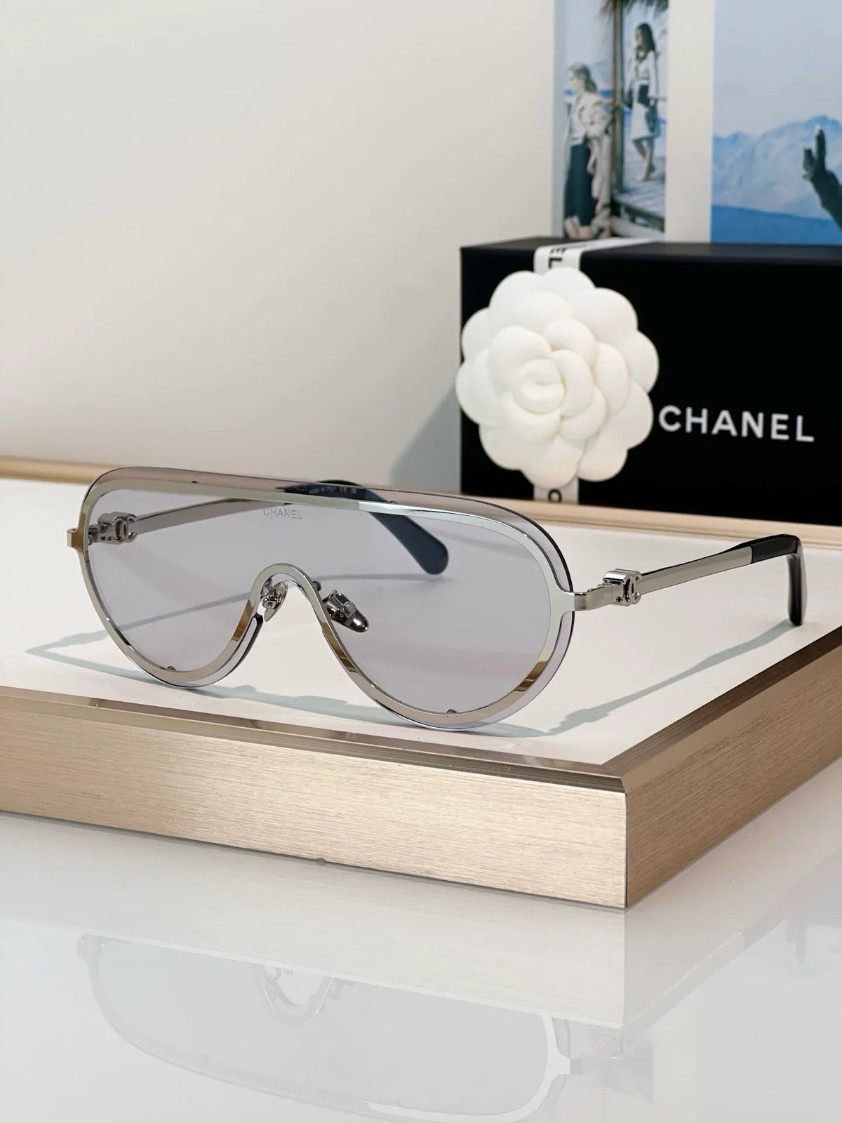 CHANEL A71786 X01060 L2551 Shield Sunglasses Chanel Eyewear  🖤
