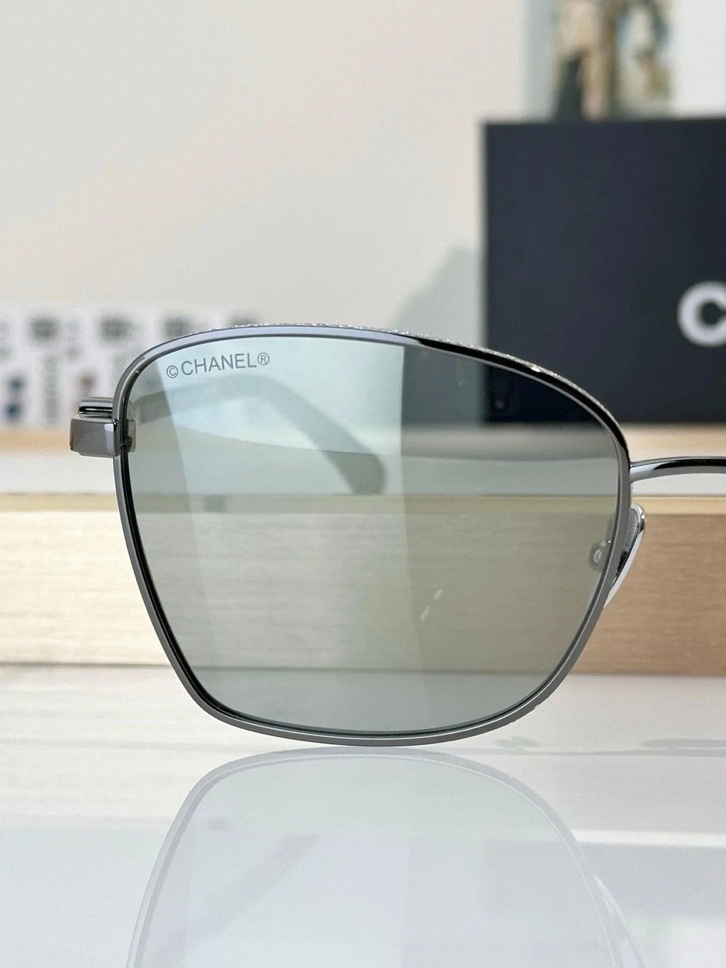 CHANEL 4289Q Women's Square Sunglasses  🖤