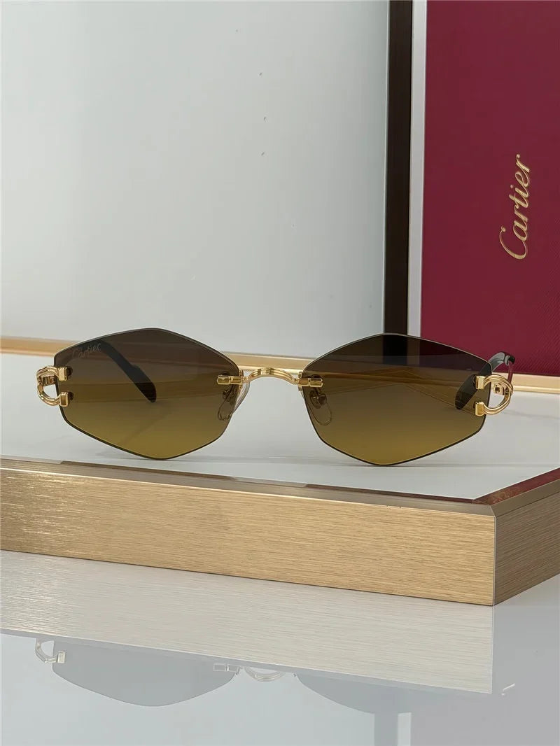 Cartier PREMIÈRE DE CARTIER CT0620S 001 Unisex Sunglasses 🐆