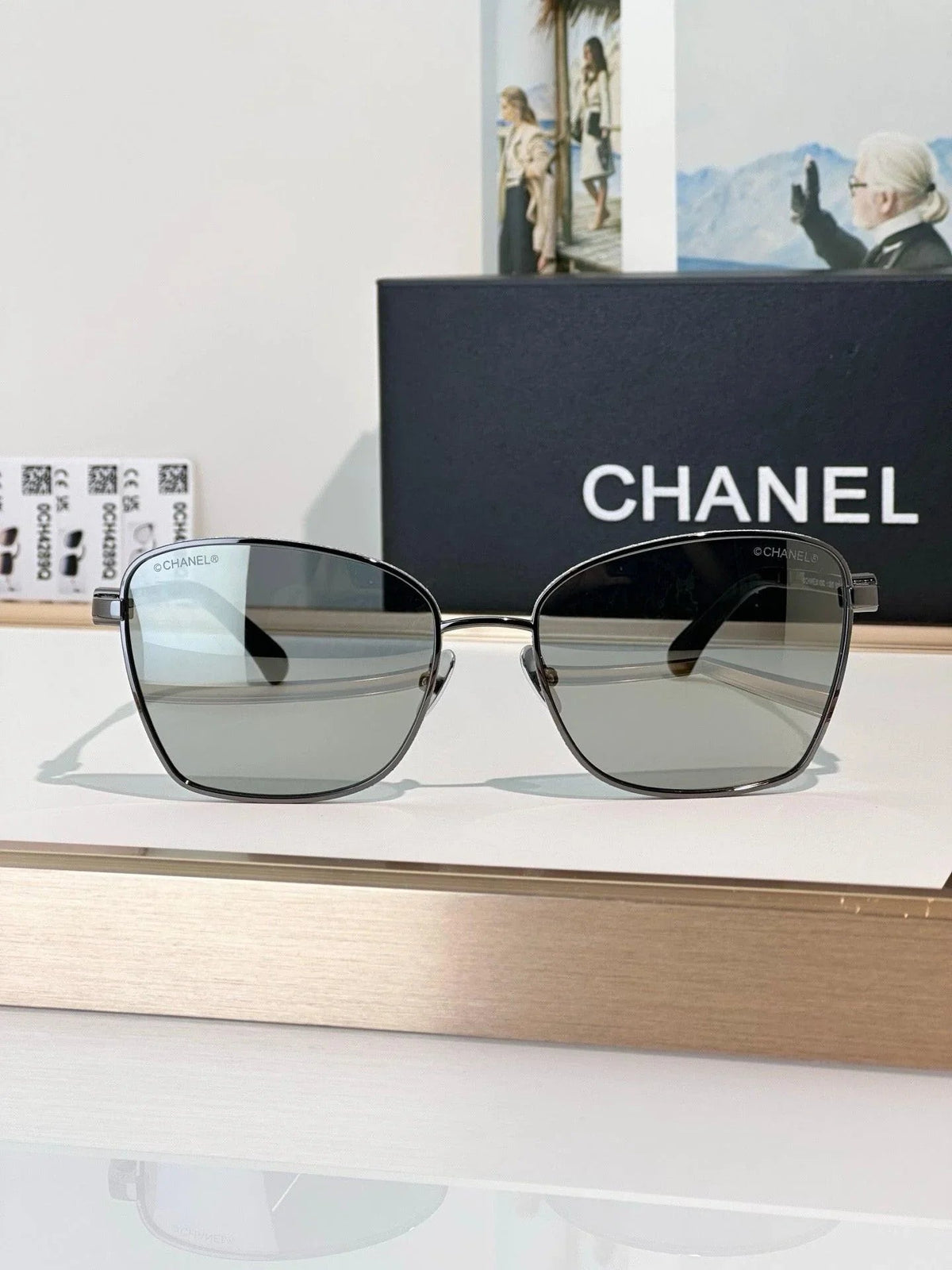CHANEL 4289Q Women's Square Sunglasses  🖤